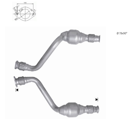 Catalizadores para coches NISSAN, OPEL, RENAULT