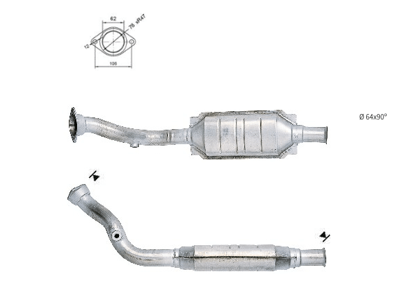 Catalizadores para coches PEUGEOT