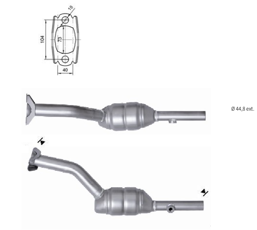 Catalizadores para coches RENAULT