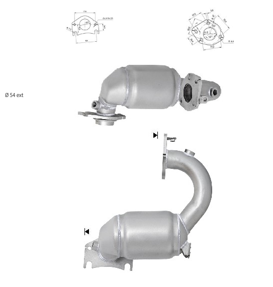 Catalizadores para coches RENAULT