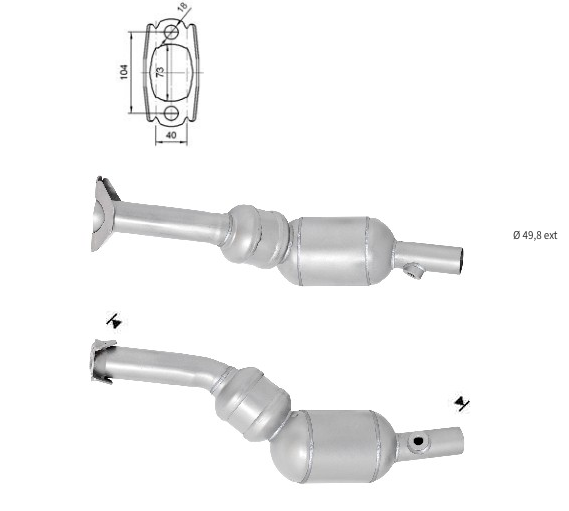 Catalizadores para coches RENAULT