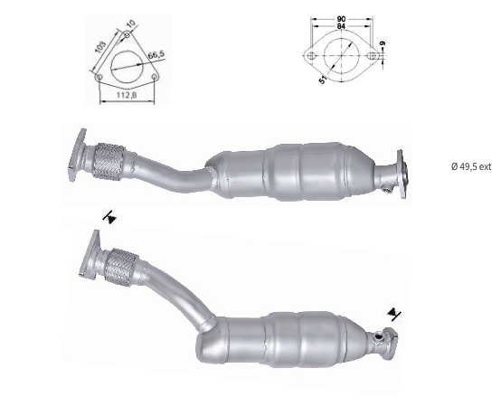 Catalizadores para coches RENAULT