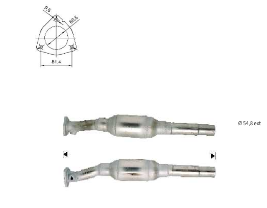 Catalizadores para coches SEAT, VOLKSWAGEN