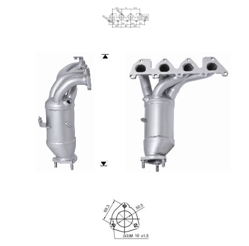 Catalizadores para coches SEAT, SKODA, VOLKSWAGEN