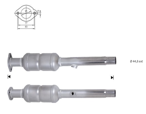 Catalizadores para coches SEAT, SKODA, VOLKSWAGEN