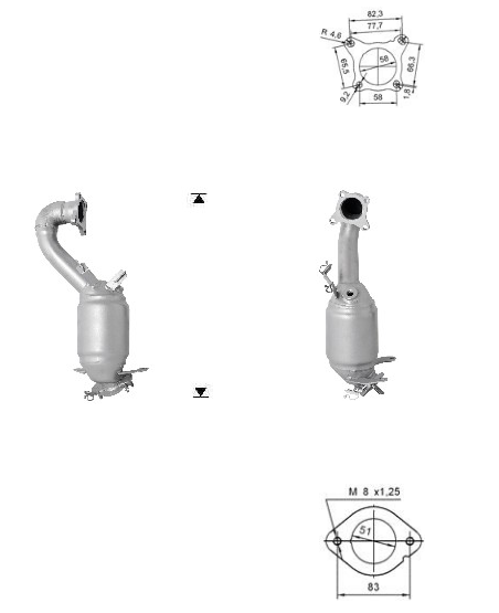 Catalizadores para coches SEAT, VOLKSWAGEN