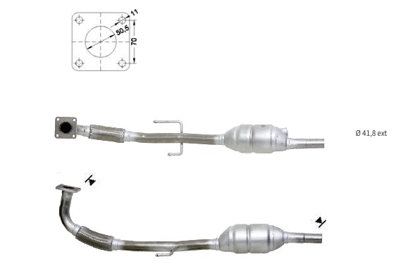Catalizadores para coches SEAT, VOLKSWAGEN