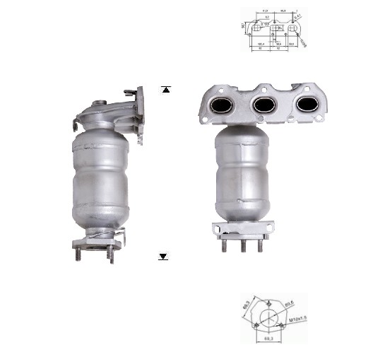 Catalizadores para coches SEAT, SKODA, VOLKSWAGEN