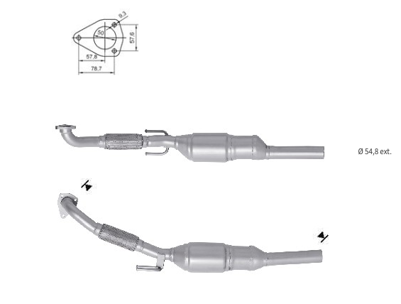 Catalizadores para coches SEAT, VOLKSWAGEN