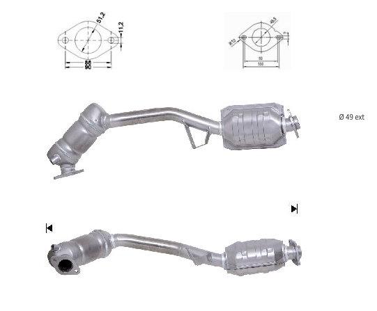 Catalizadores para coches SUBARU