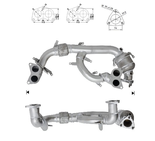 Catalizadores para coches SUBARU