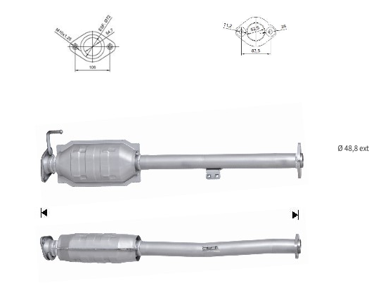 Catalizadores para coches SUZUKI