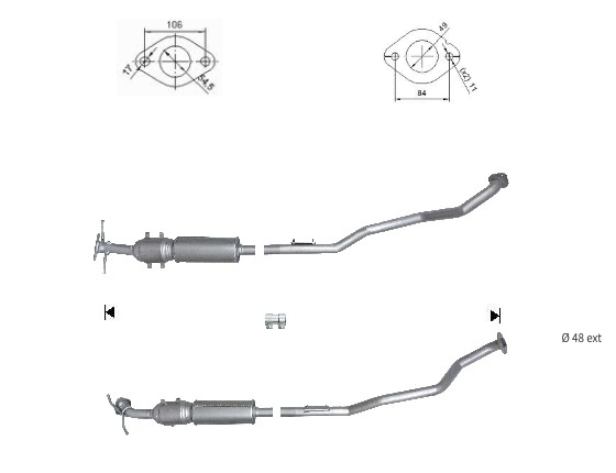 Catalizadores para coches SUZUKI