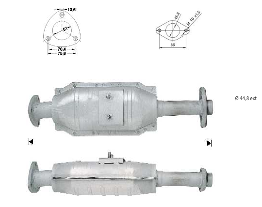 Catalizadores para coches SUZUKI