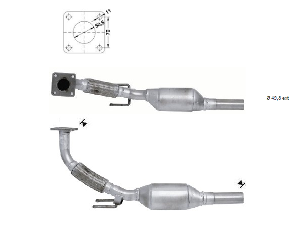 Catalizadores para SEAT / VOLKSWAGEN