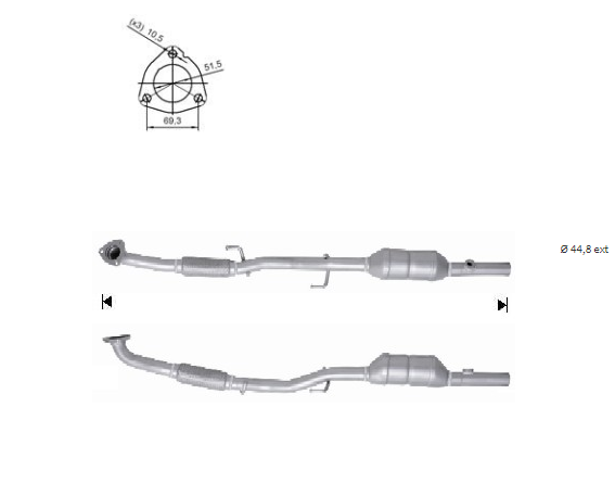 Catalizadores para SEAT / SKODA / VOLKSWAGEN