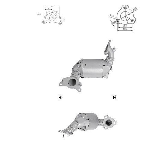 Catalizadores para DACIA / NISSAN / RENAULT