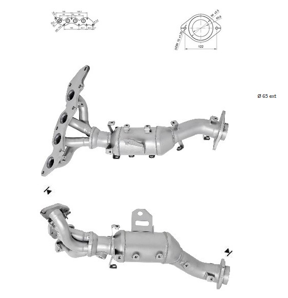 Catalizadores para MAZDA